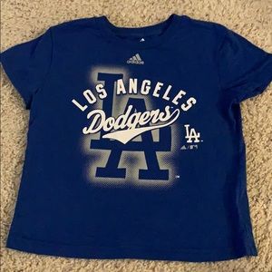 Adidas Los Angeles Dodgers Blue T Shirt